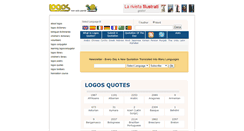 Desktop Screenshot of logosquotes.org